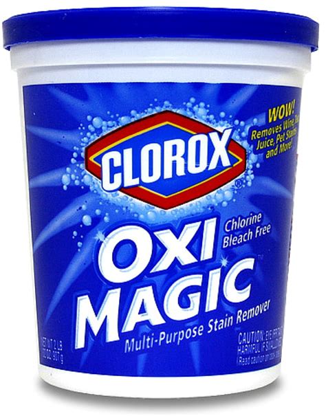What transpired to clorox oxi magic bleach